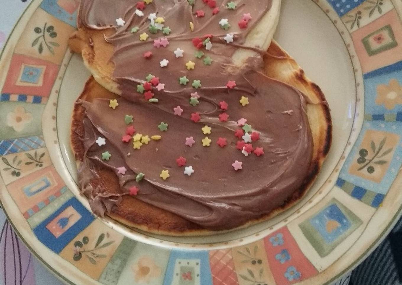Tortitas con nocilla