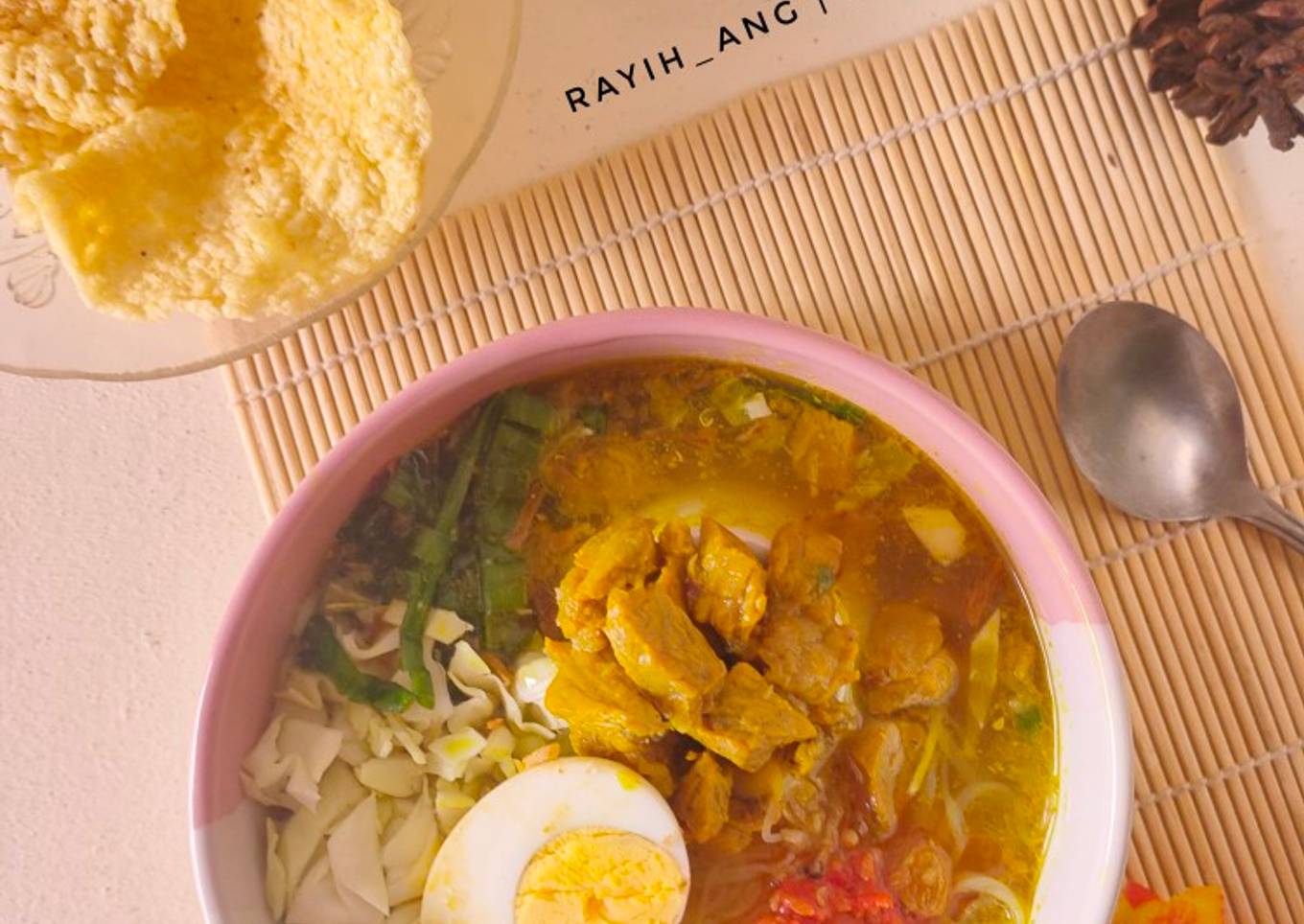 Soto Daging Kuah Bening
