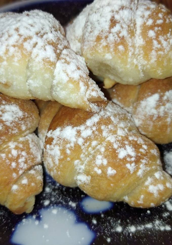 Мінікруасани з шоколадним кремом 🥐