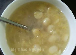 Hình của món Chè Nha Đam + Hạt Sen + Đậu Xanh Đường Phèn.