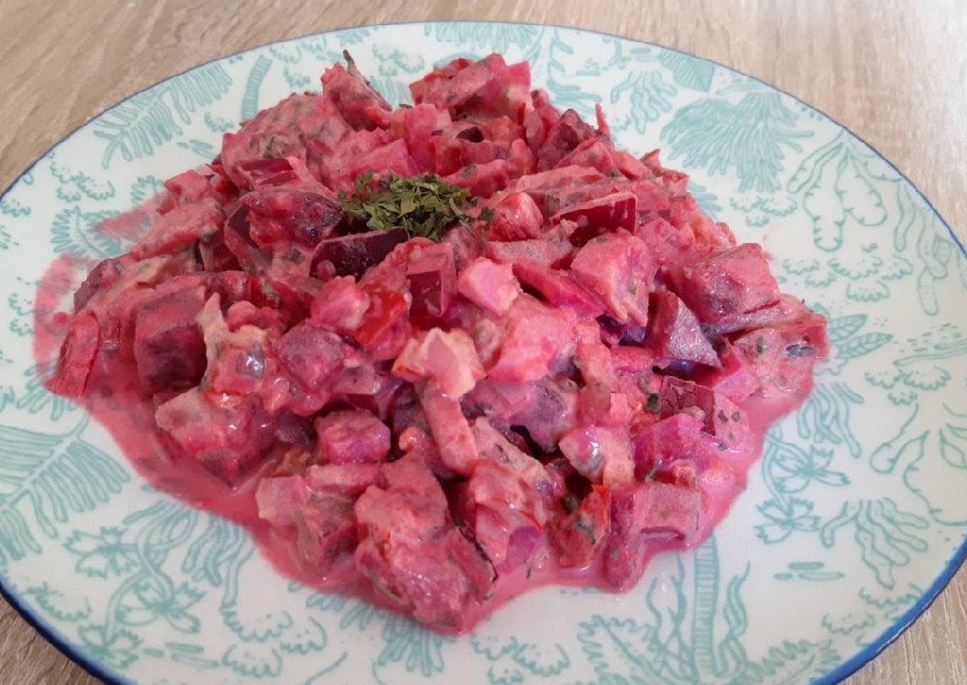 Salade rose