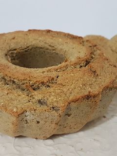 Una foto de Budín de banana SIN HARINA NI Azúcar