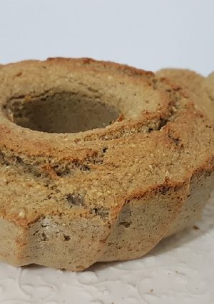 Una foto de Budín de banana SIN HARINA NI Azúcar