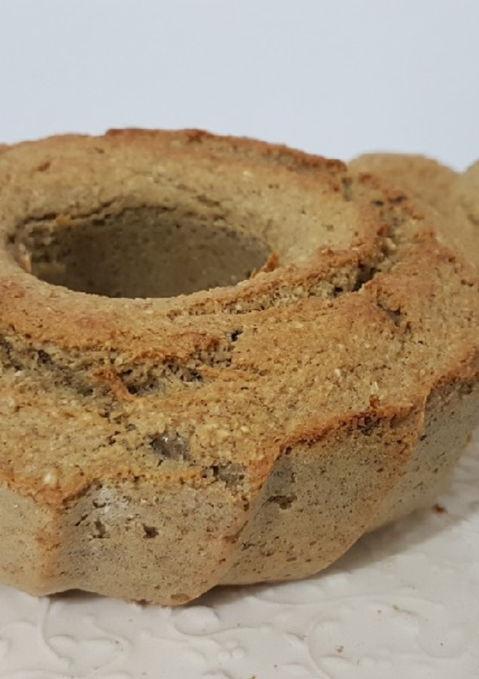 Una foto de Budín de banana SIN HARINA NI Azúcar