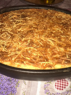 Una foto de Pastel de yuca