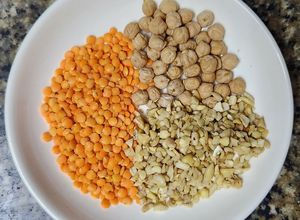 Hình của món Sữa đậu lăng + đậu gà + hạt điều🥛🥛🥤🥤.