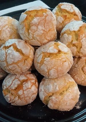 Una foto de Galletas crinkles de naranja
