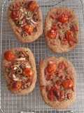 Mini Focaccia de linhaça