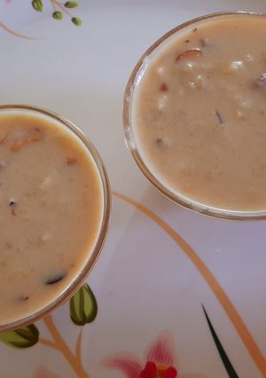 A picture of Sweet potato kheer.
