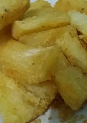 Foto resep Singkong Goreng Merekah BBQ