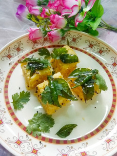 A picture of Dhokla.