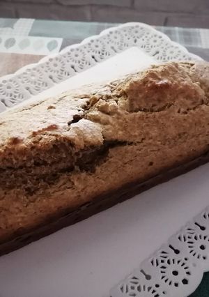 Una foto de Budín de banana sin azúcar