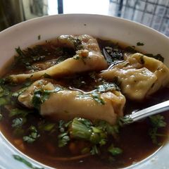 Dumpling soup A picture of Dumpling soup.
