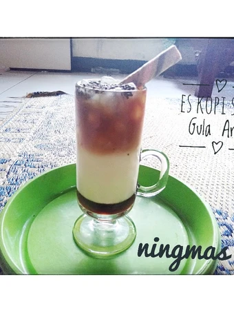 Cara Mudah Membuat Resep Es Kopi Susu Gula Aren yang Bikin Ngiler Anti Ribet, Mantap