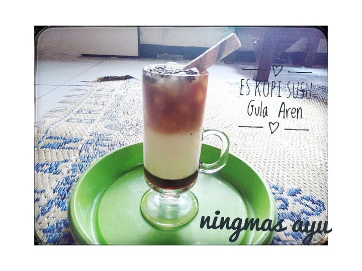 Cara Mudah Membuat Resep Es Kopi Susu Gula Aren yang Bikin Ngiler Anti Ribet, Mantap