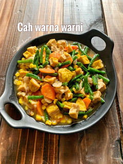 Foto resep Cah warna warni