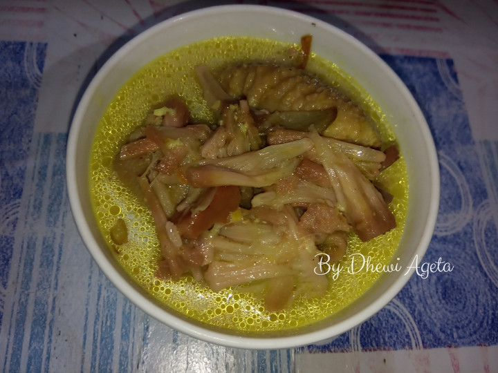 Standar Resep termudah buat Gulai nangka muda yang sempurna