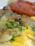 Taiwanese Oyster Omelet (O-a-chian)