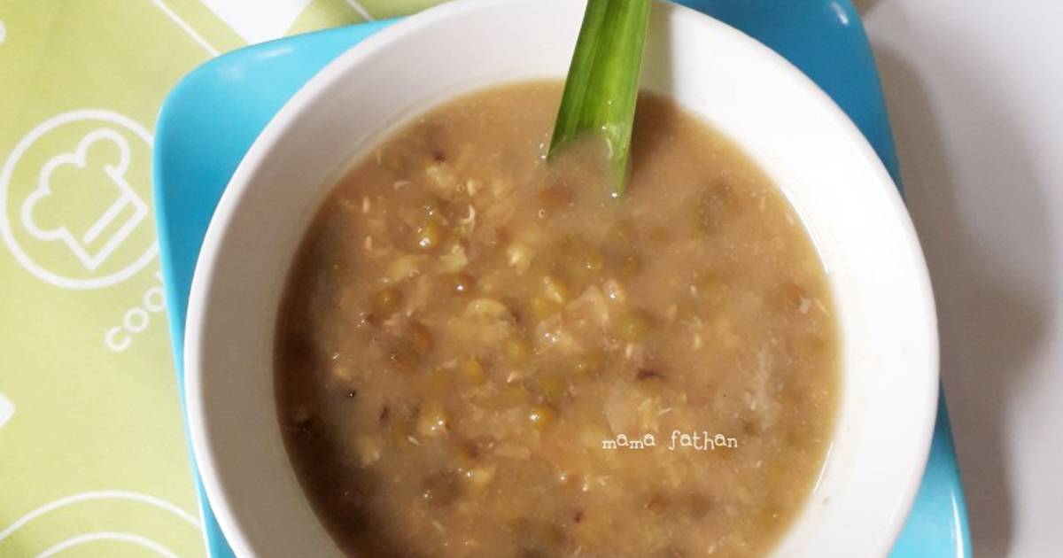  Resep  Bubur  kacang  hijau  empuk  cepet bikinnya oleh Mama 