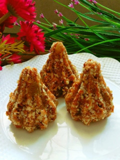 A picture of Dry fruits modak.