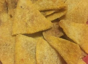 Una foto de Nachos caseros