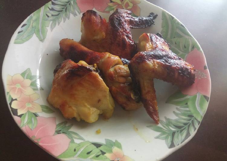 Langkah Mudah untuk Menyiapkan Ayam panggang madu Anti Gagal