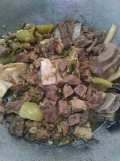 Foto resep Oseng Daging Lombok Ijo