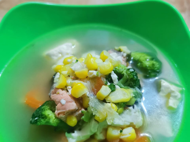  Resep mudah membuat Sup Salmon MPasi 18 bulan yang sempurna