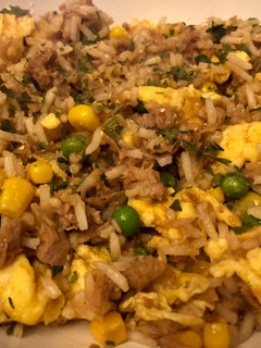 Una foto de Arroz salteado