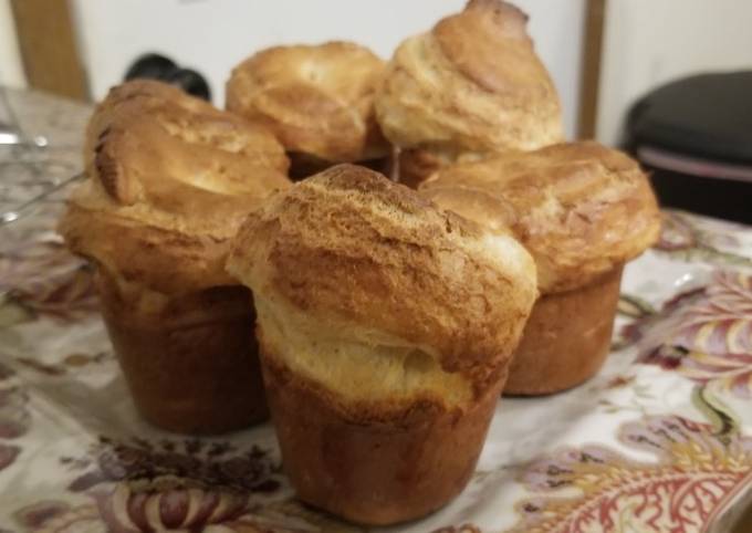 Cast Iron Popovers, Recipe