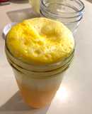 Agua fresca de cúrcuma -fresa-piña-melón