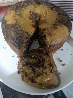 मार्बल व्हीट केक (marble wheat cake recipe in Hindi) रेसिपी मुख्य फोटो