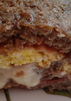 Una foto de Pan de carne