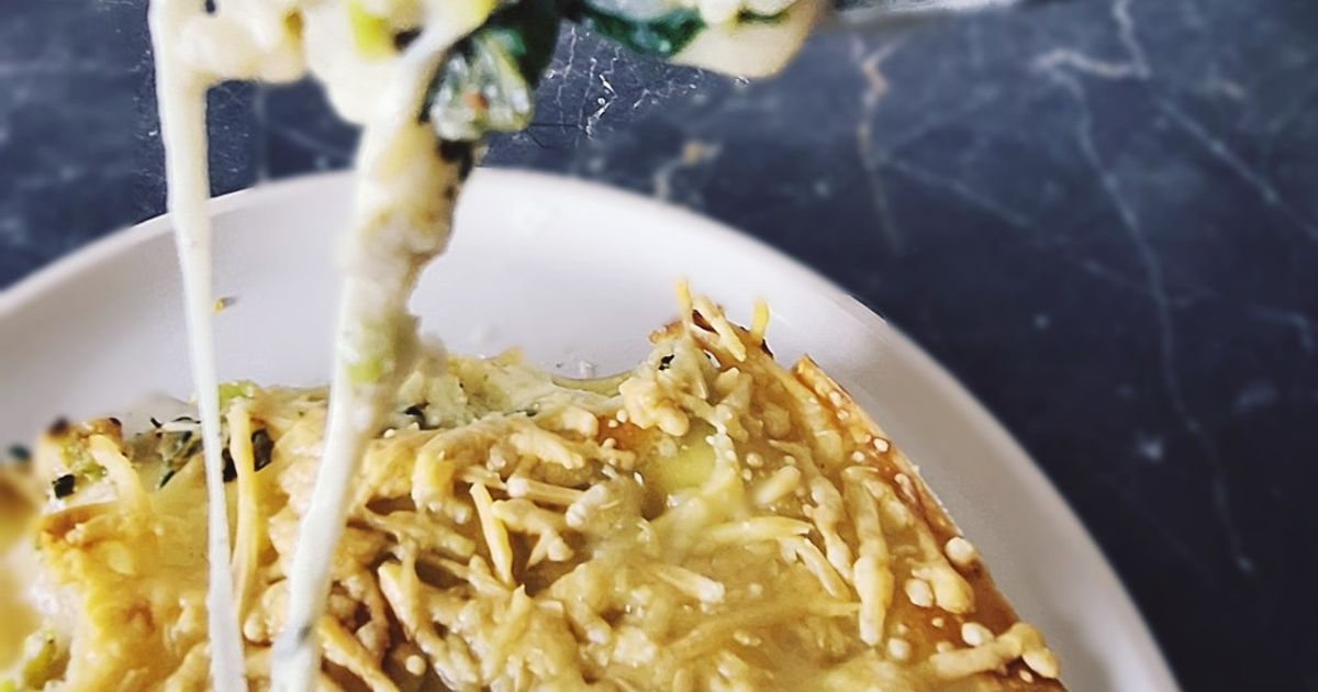 Lasagna with Spinach and Mushroom