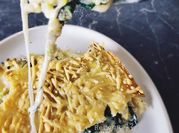Gambar lasagna bayam