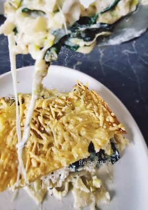 Foto resep Lasagna with Spinach and Mushroom