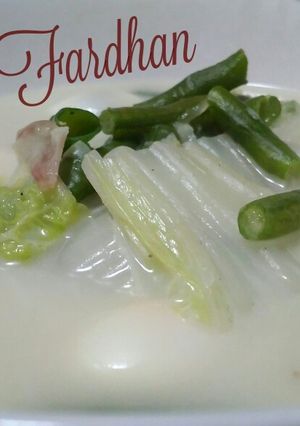 Foto resep Sayur kacang & sawi putih