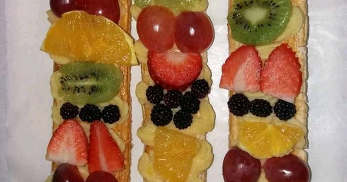 Bandas de fruta Receta de Jonathan de la Rosa Cookpad