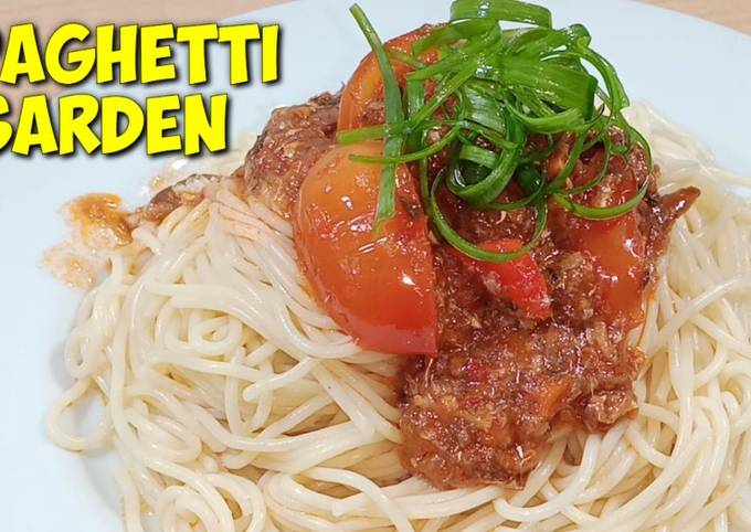 Spaghetti sarden