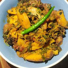 A picture of SPICY ALOO METHI.