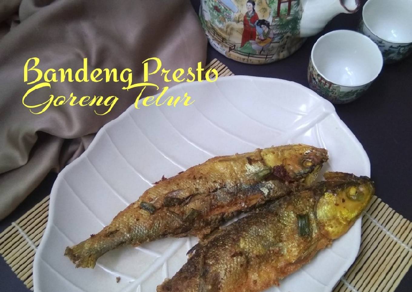 Bandeng Presto Goreng Telur