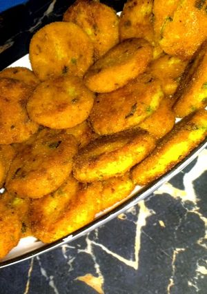 صورة لوصفة كروكات البطاطا الأرز