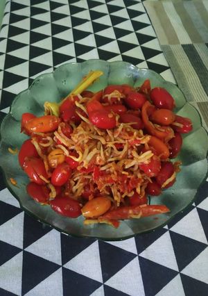 Foto resep Tumis Kulit Melinjo