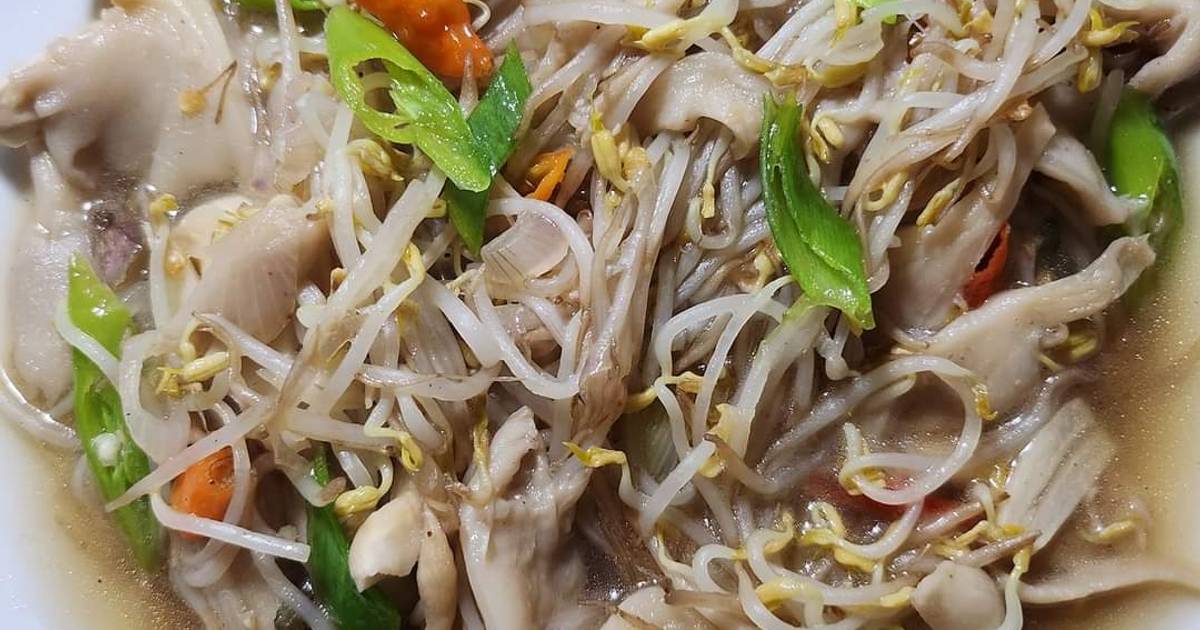 Resep Tumis Tauge Jamur Tiram Pedas oleh Key Cookpad