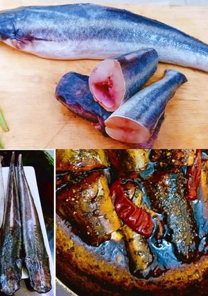 Hình của món CÁ BỚP RIM CAY & NƯỚC DỪA XIÊM.