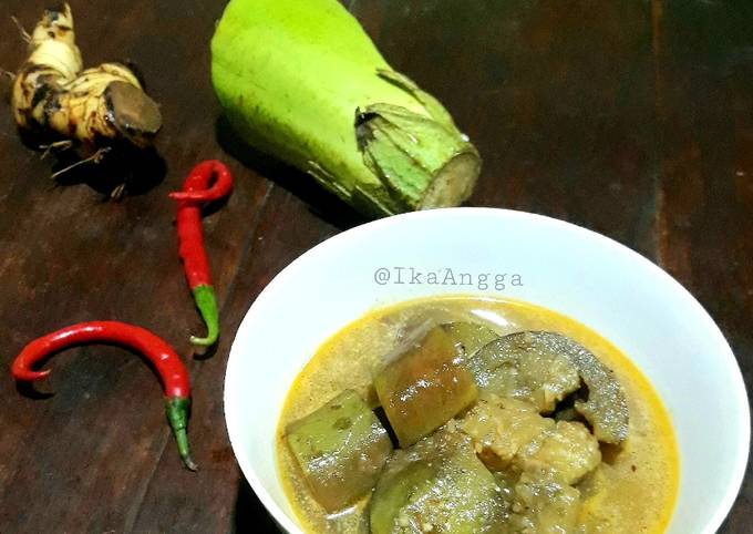 Resep Sayur Terong Ungu Kuah Mangut Oleh Ika Angga Cookpad