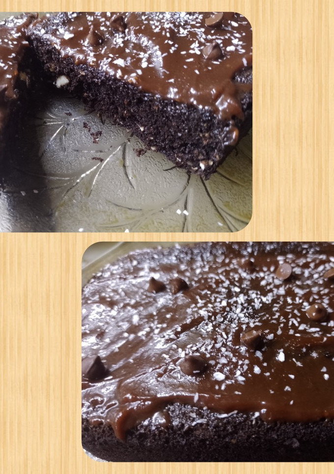 Una foto de Torta express de algarroba en microondas sin azúcar 👌🍰