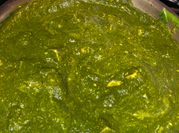 A picture of saag paneer