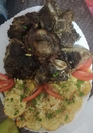 صورة لوصفة لحم خروف محمرفي كوكوت