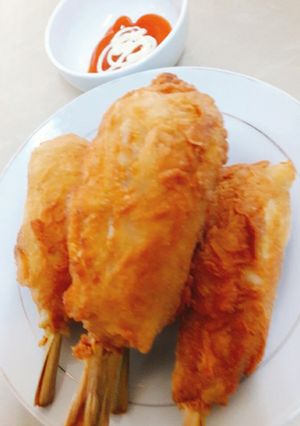 Hình của món Đùi gà chiên giòn (món chay).